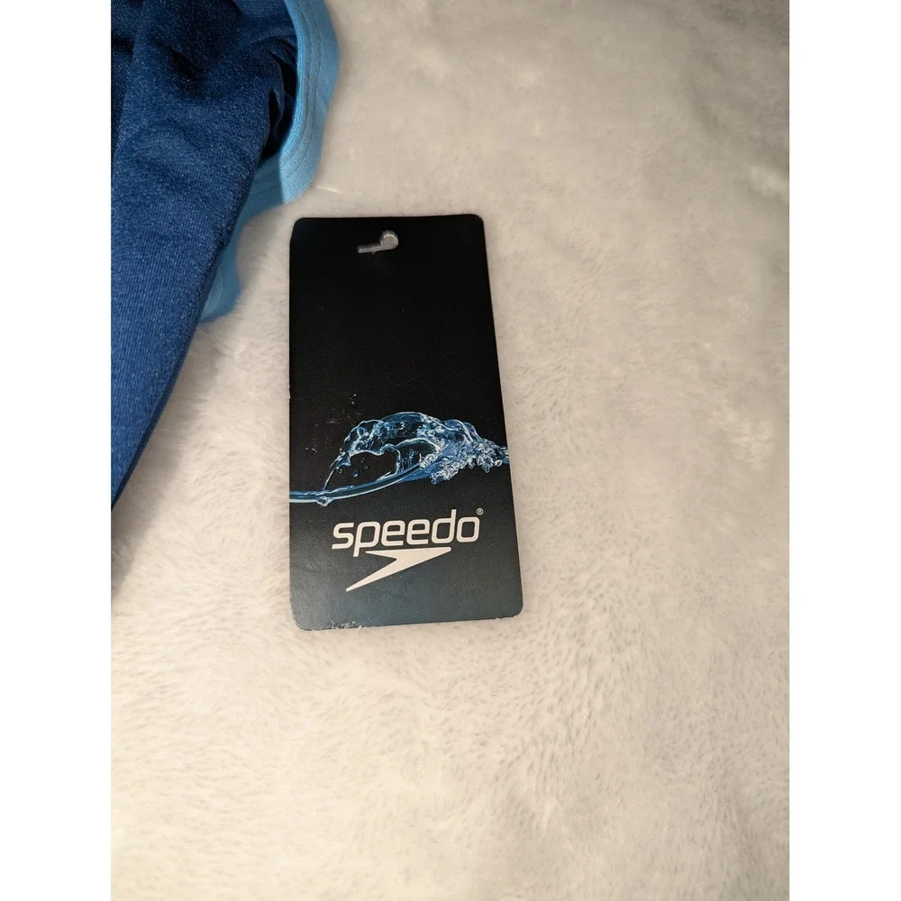 Speedo Endurance+ Flyback Training Swimsuit Navy Blue 819016317 Size‎ 28